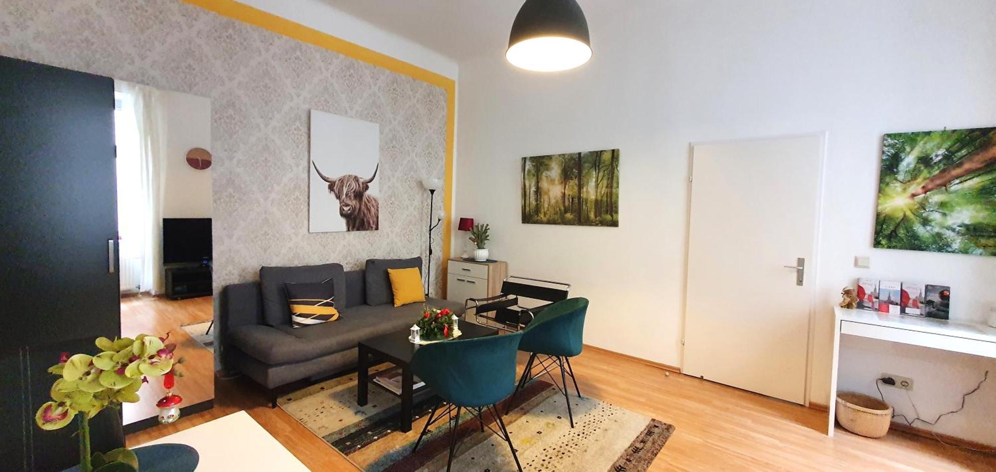 Stylish, Central 2-Room Flat Near Augarten เวียนนา ภายนอก รูปภาพ